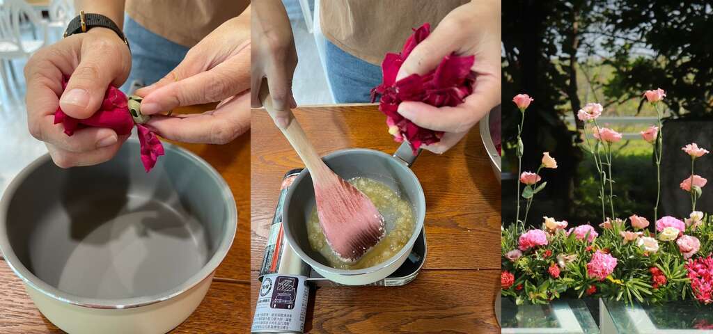 玫瑰花醬DIY-圖片來源：農遊超市