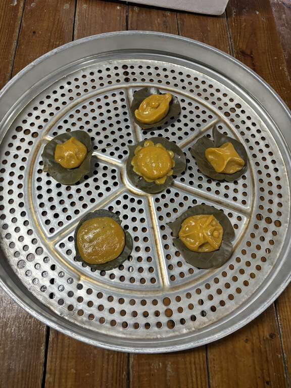 葵海休閒農場菜包粿