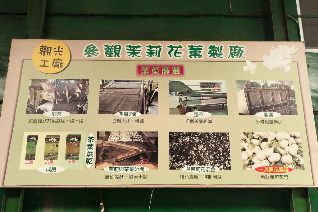 茉莉花茶的製作過程介紹