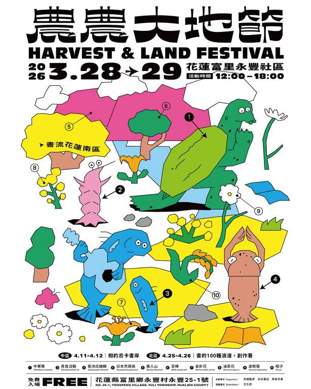 農農大地節_取自富里製造農村實驗基地FB