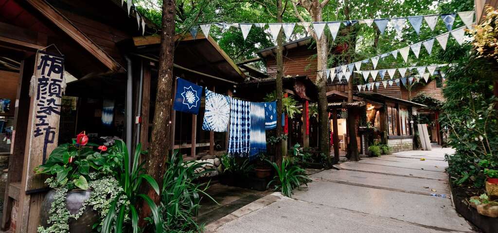 卓也小屋兼具山居民宿、蔬食餐廳和藍染文化體驗 圖片來源：農遊超市