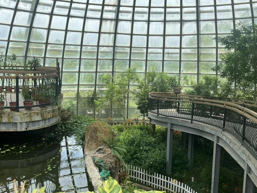 溫室蝴蝶花園 照片授權：新嘉大昆蟲館