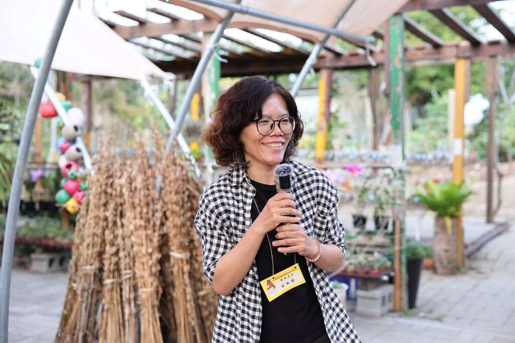 糖果廚房創辦人莊雅閔，人稱「糖主廚」。（圖片來源：農業部農村發展及水土保持署 臺南分署）