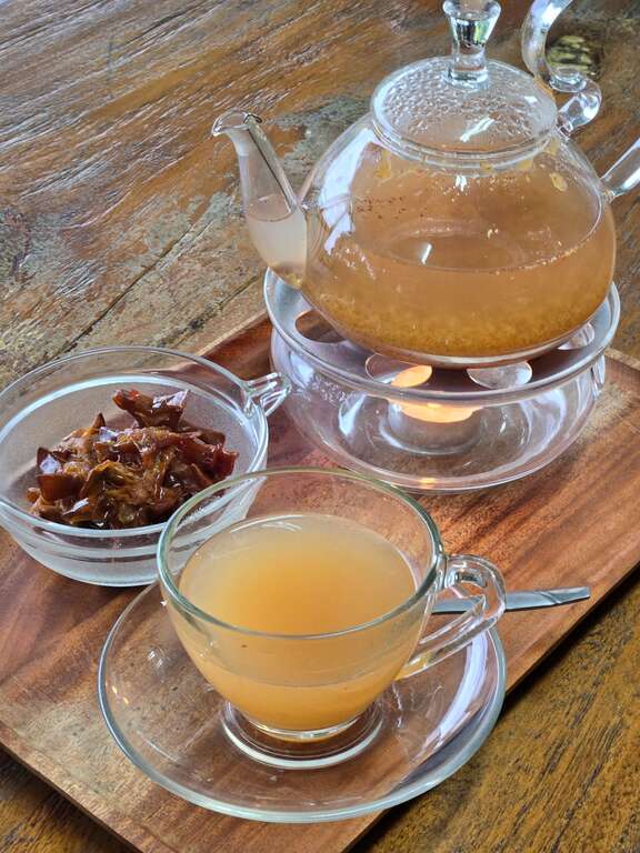 農場主人親手製作的醃釀物（圖片來源：特色農遊場域認證）