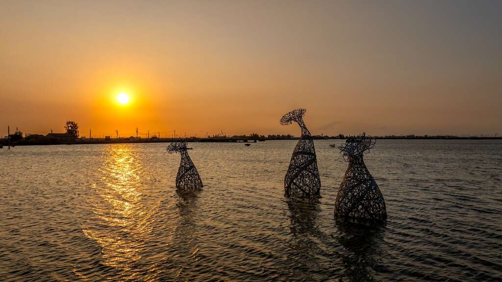 2025年竹編藝術品《花仍在》,由馬來西亞藝術家張國耀創作