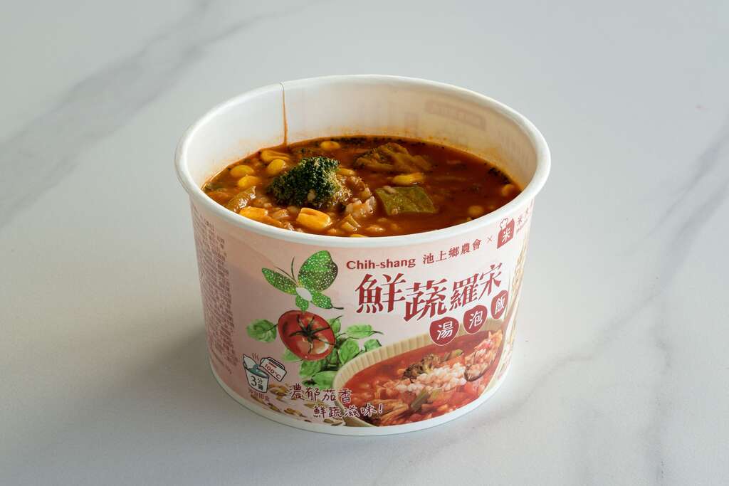 湯泡飯組_照片授權：池上鄉農會