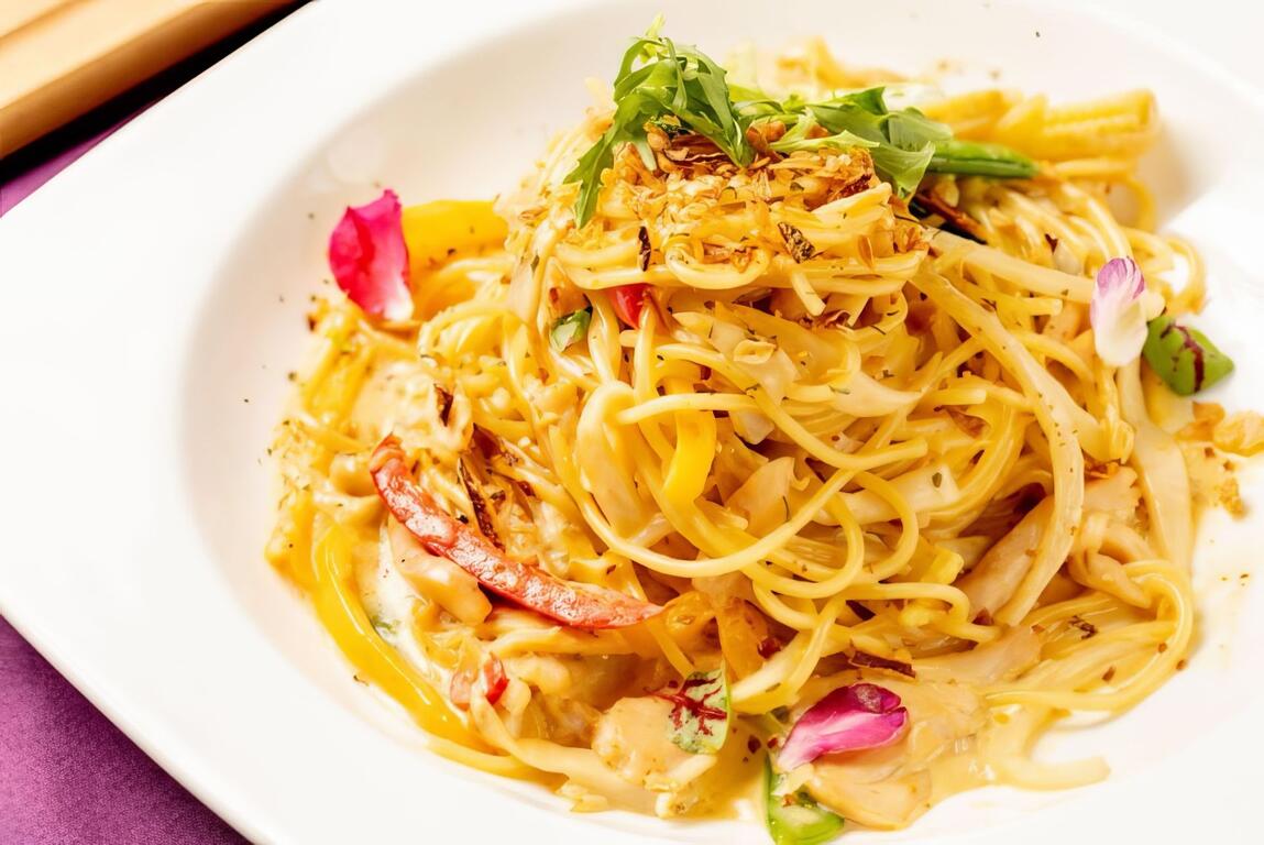 客味紅蔥義大利麵