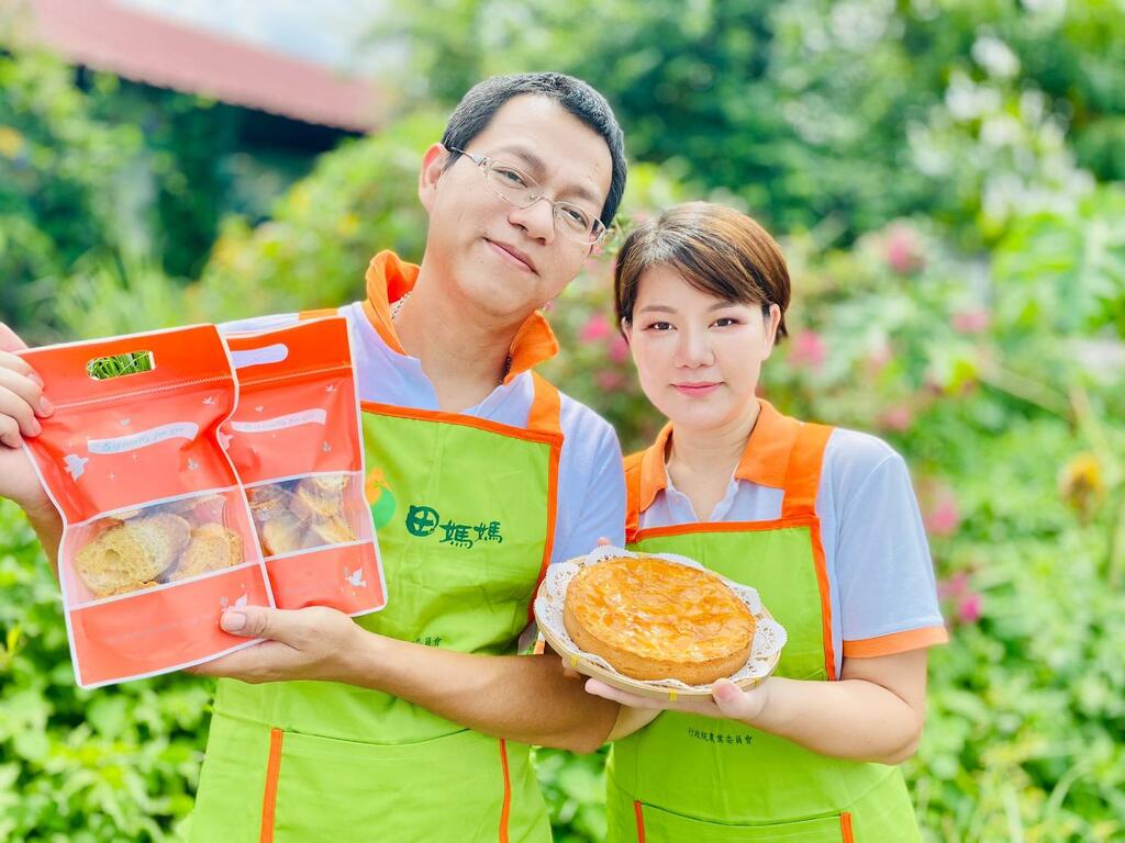 柿菓子手作烘焙坊業主合影