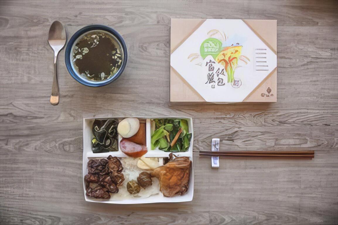 富麗禾風色香味俱全的豐盛便當