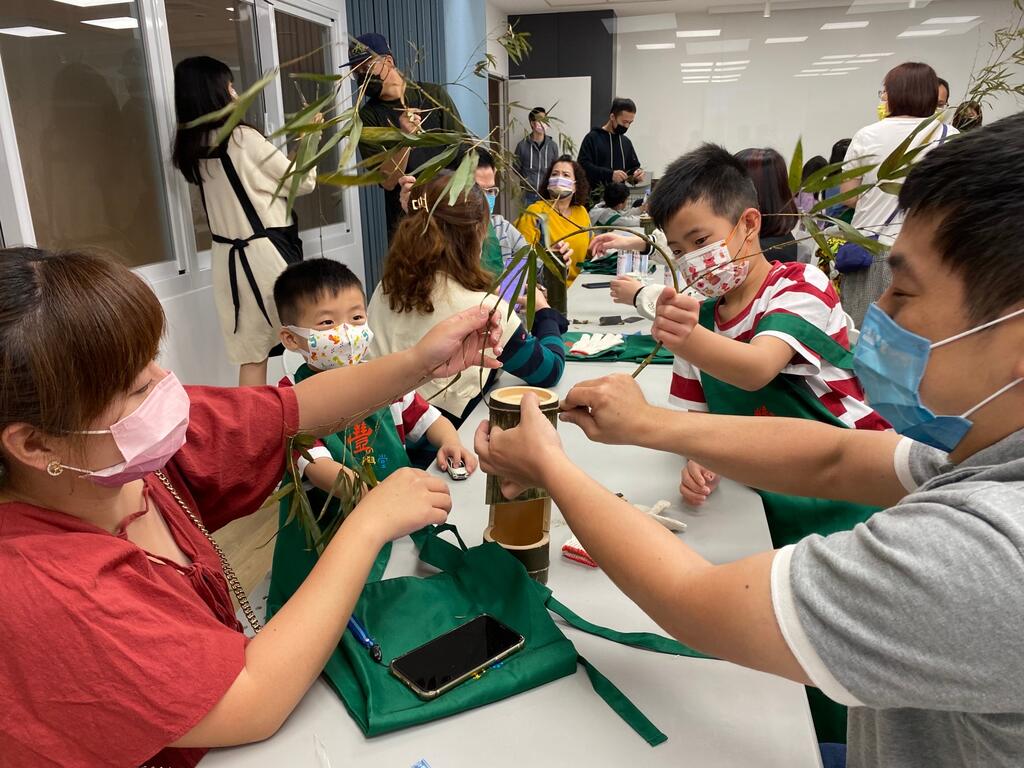 豐之茶旅｜竹燈籠創意盆栽