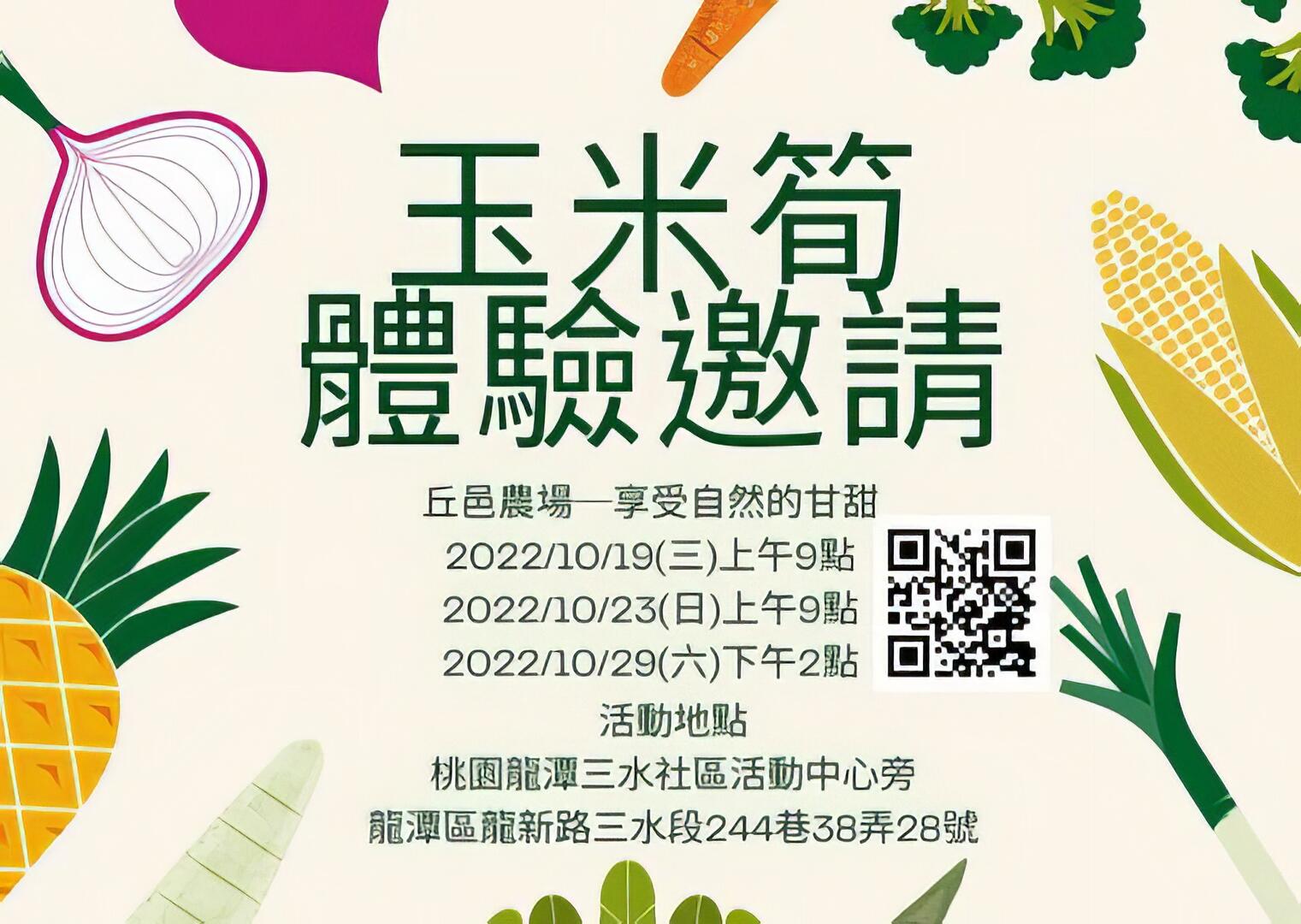 玉米筍體驗活動