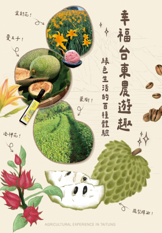 幸福台東農遊趣-綠色生活的百種體驗