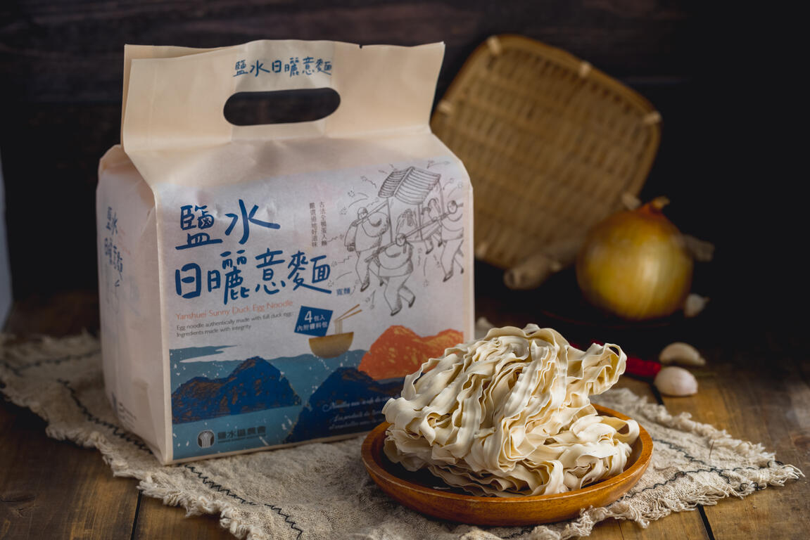 手工意麵手提包裝展示